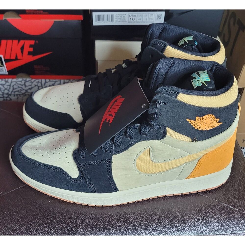 Nike Air Jordan 1 Zoom CMFT 2 Muslin Vivid Orange DV1307-100 Brand New